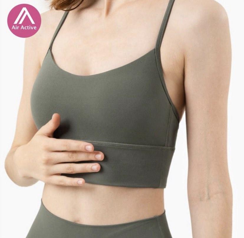 Lululemon Ribbed Nulu High-Neck Yoga Bra, Women's Fashion, Activewear on  Carousell