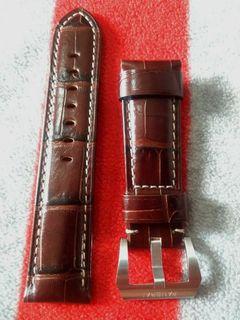 PANERAI Bamboo Genuine Leather Strap  24cm/26 PRE-Order💯COD
