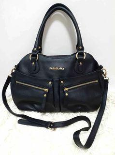 Pelle Borsa  black ukay bag