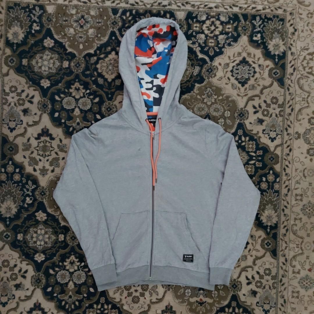 Playboy discount grey hoodie