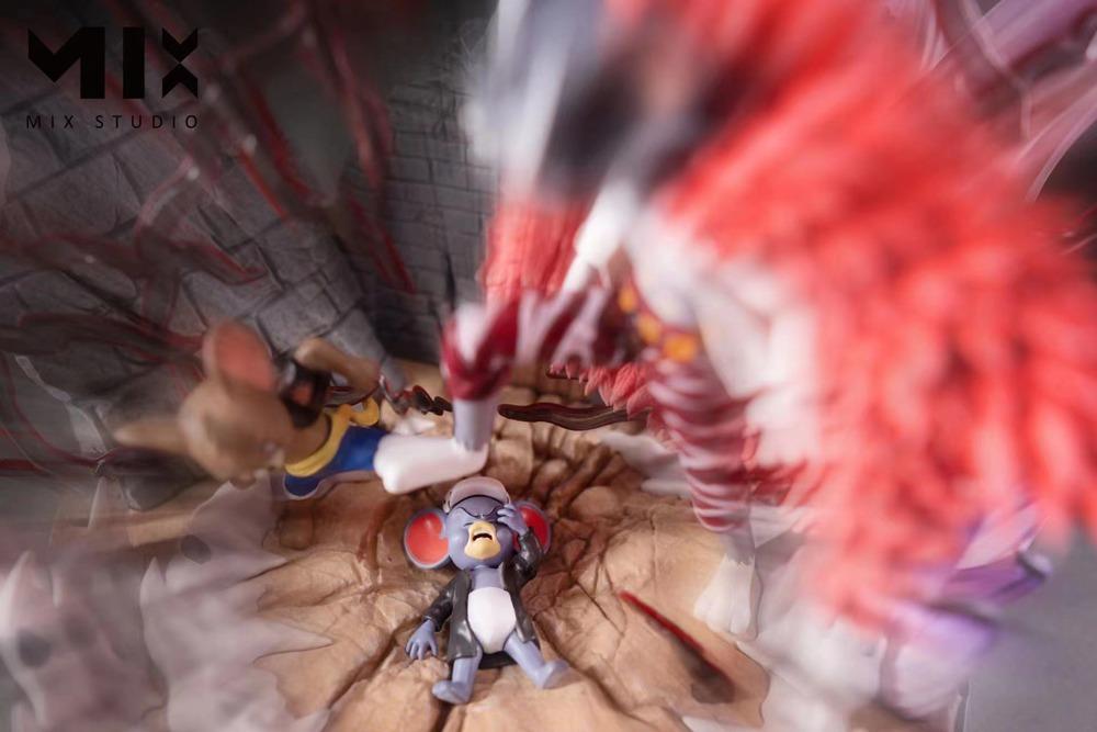 【PO】Jerry vs Nibbles, Luffy vs Doflamingo MIX Studio Tom And Jerry