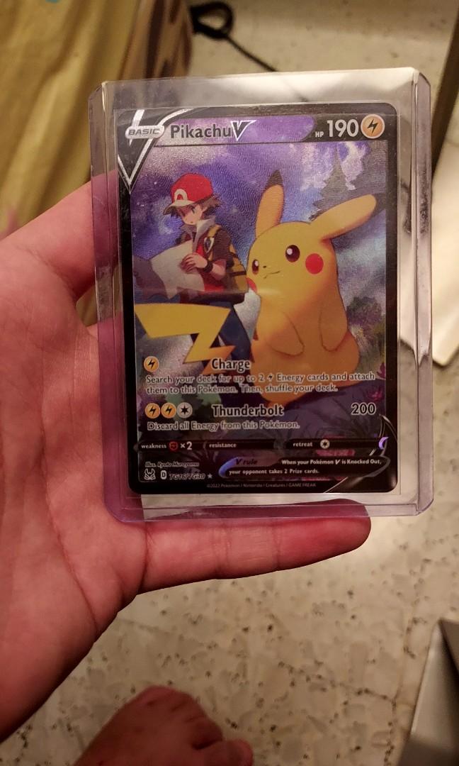 Pikachu-V (TG16/TG30), Busca de Cards