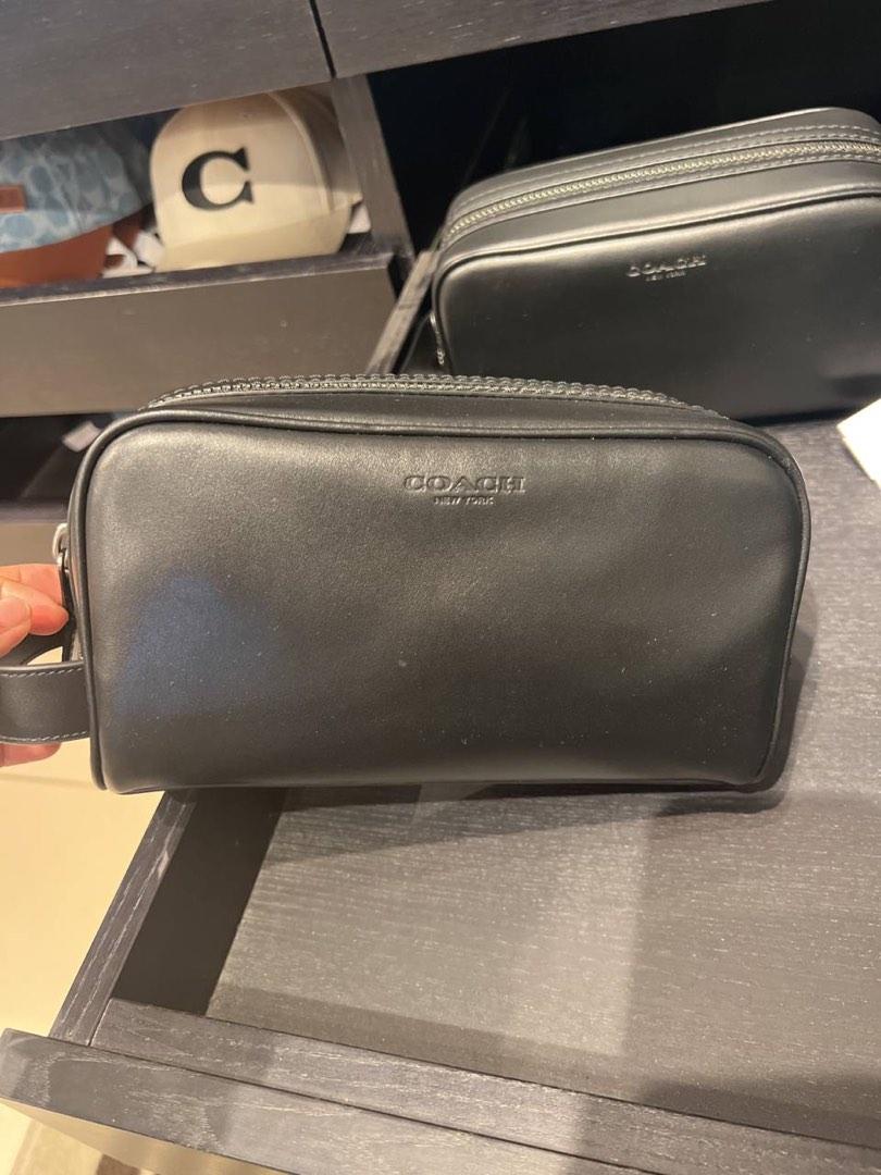 (PREORDER) COACH SMALL TRAVEL KIT, Men's Fashion, Bags, Belt bags