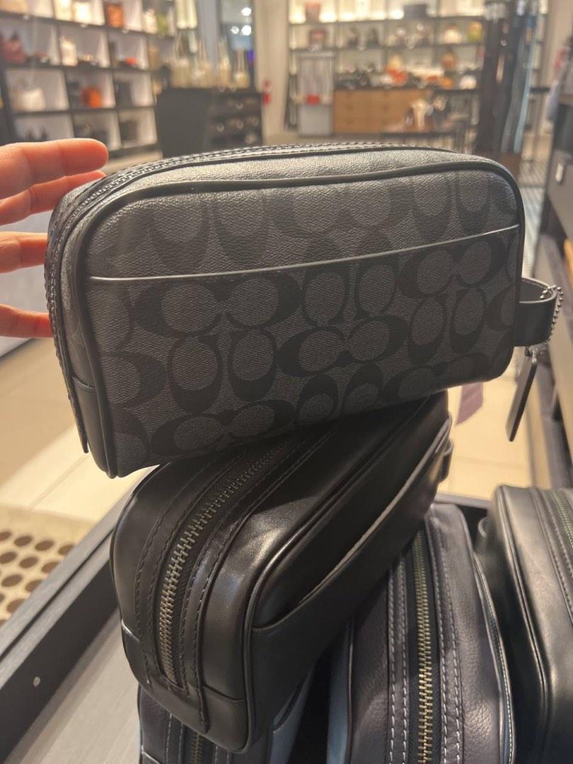 (PREORDER) COACH SMALL TRAVEL KIT, Men's Fashion, Bags, Belt bags