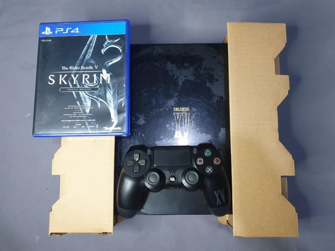 PS4 Slim 1TB Limited "Final Fantasy XV" Edition, Video Gaming, Video