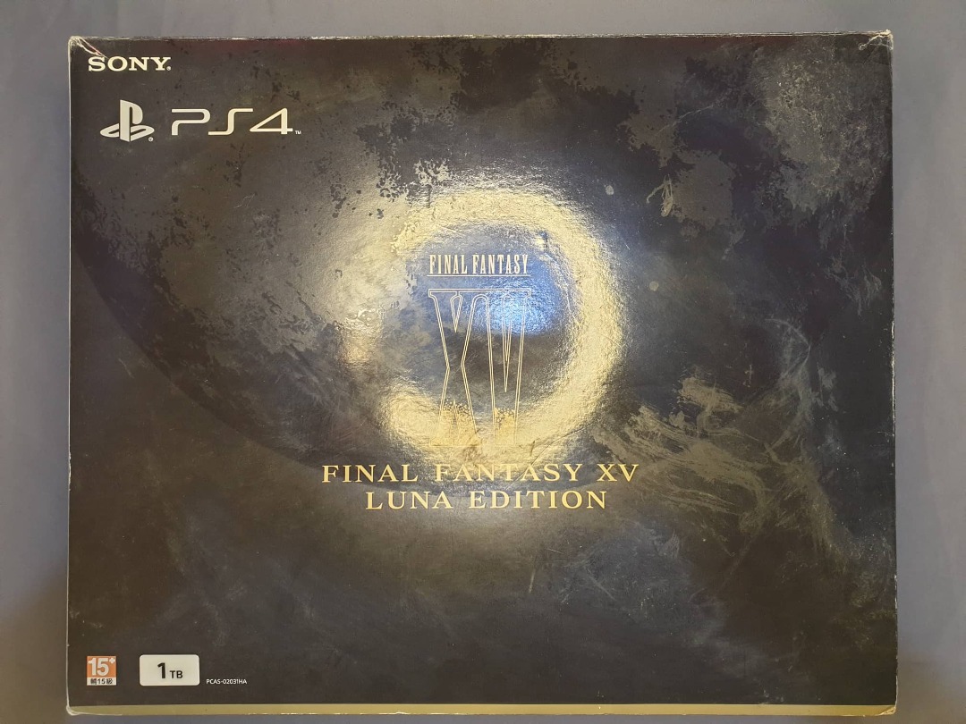 PS4 Slim 1TB Limited "Final Fantasy XV Luna" Edition, Video Gaming, Video Game Consoles