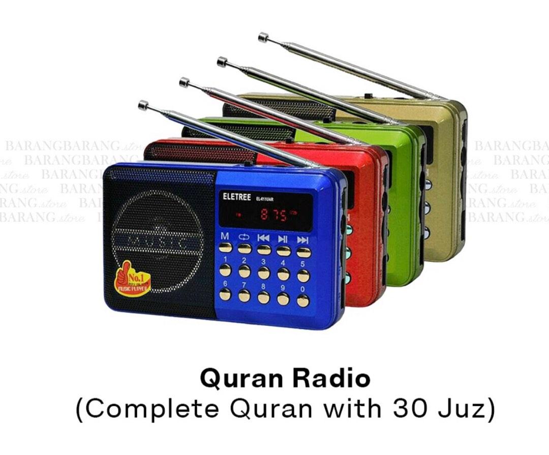 Radio w Quran, Audio, Portable Music Players on Carousell