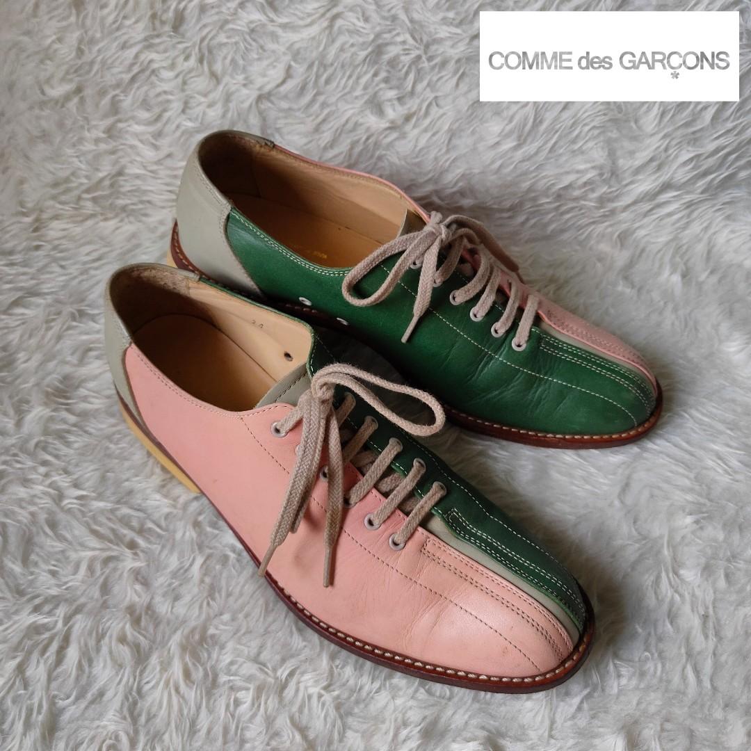 RARE COMME des GARCON JAPAN HOMME PLUS AW13 Stitched Bowling Design Shoes Luxury Sneakers Footwear on Carousell
