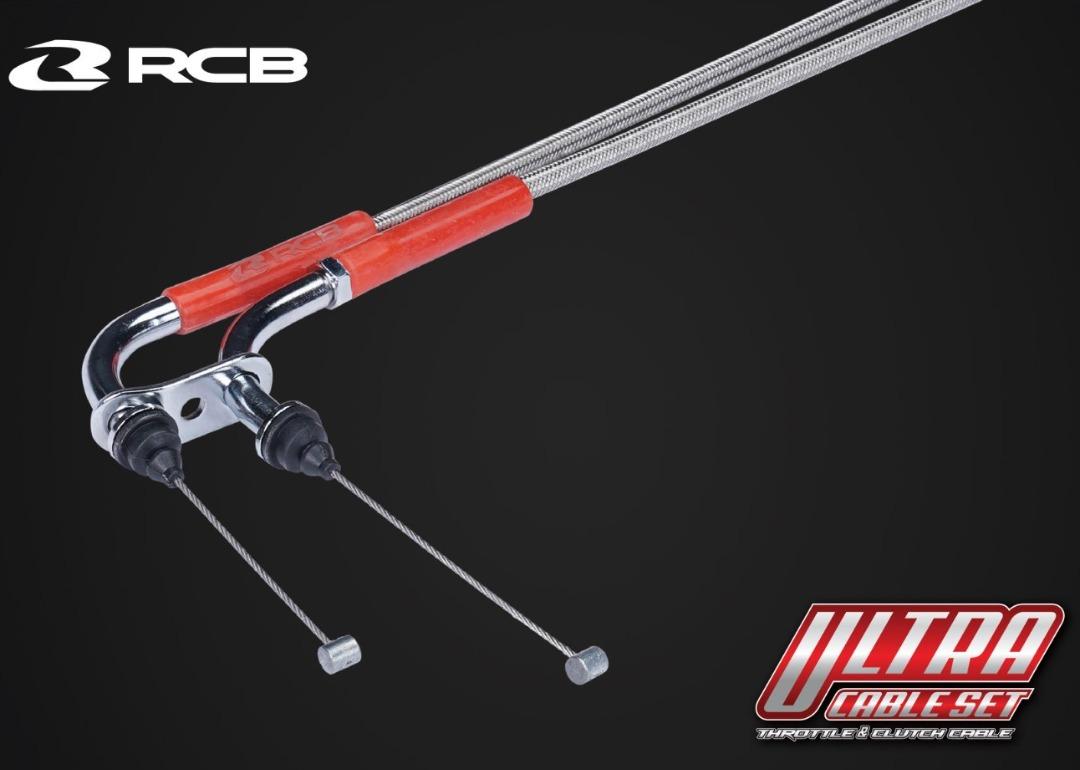 RCB Racing Boy SNIPER 150 ULTRA CABLE SET Throttle & Clutch Cable MX