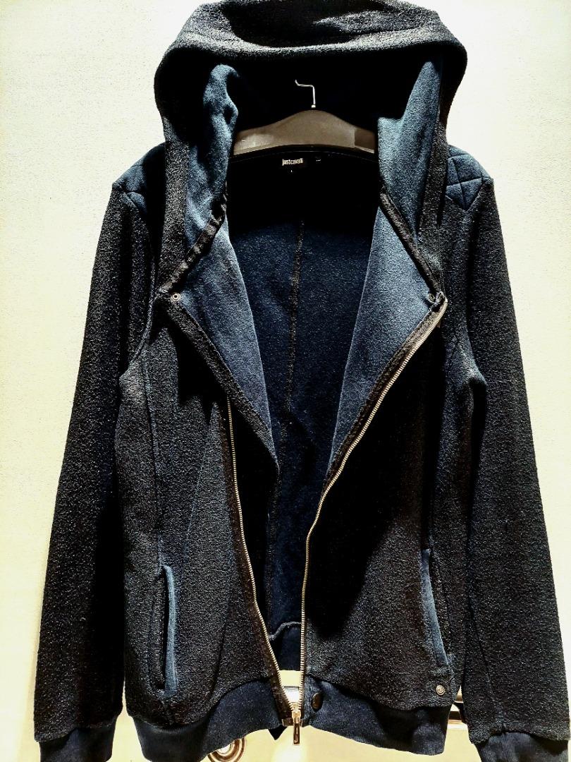Roberto Cavalli Runway Hoodie/ Jacket (AUTHENTIC) (Category: Luxury Apparel) located in Paranaque City. Submitted by justcody (Listing ID 1186226477, Image 3). Description: LAST PRICE ALREADY. NO HAGGLING PLEASE. Authentic/ Original. Designer Jacket. It has a unique design and fabric. Please look at the photos to see the kind of fabrics used. It may seem shinny when under bright lights, but not in a way that is attention seeking and flashy.... no
