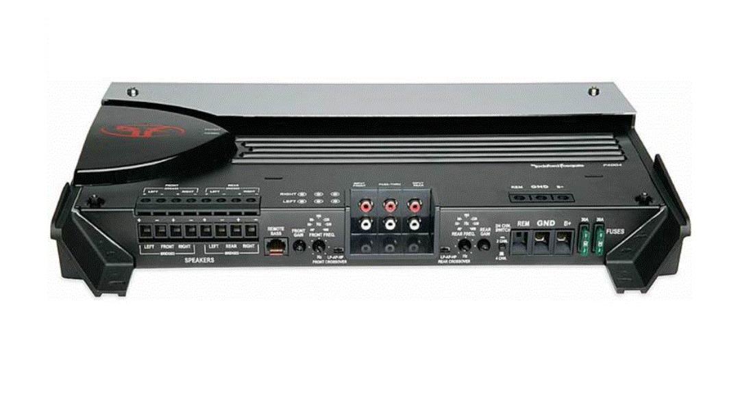 Rockford Fosgate P4004 Car Amplifier, Audio, Soundbars, Speakers