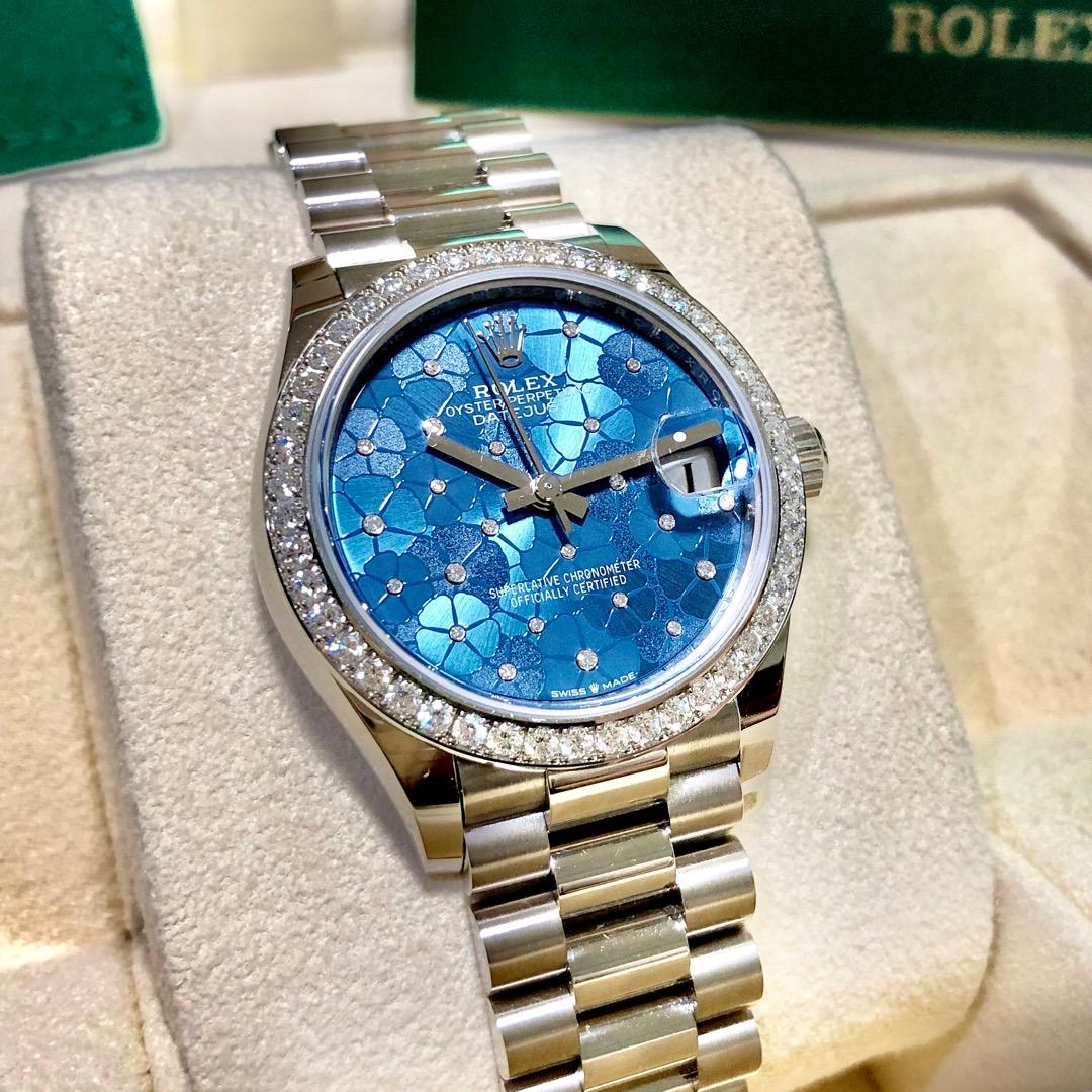 rolex diamond bezel price