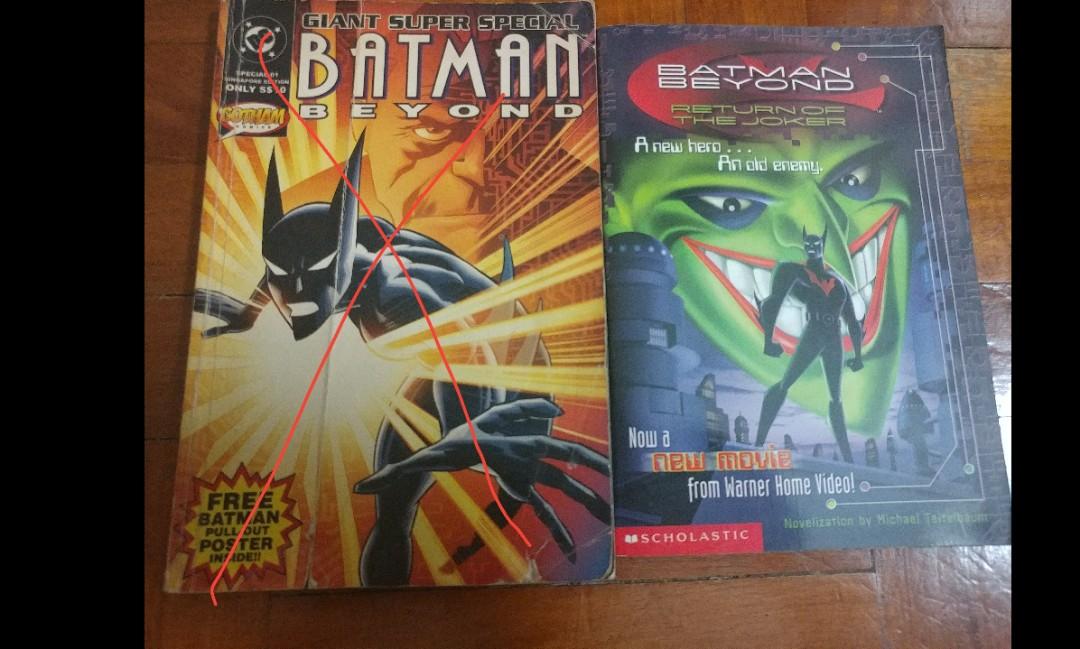 Selling: Batman Beyond comic and movie novelisation, Hobbies & Toys, Books  & Magazines, Fiction & Non-Fiction on Carousell