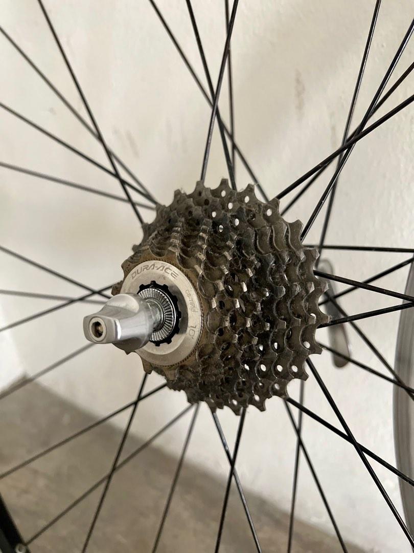 Shimano Dura Ace 10 Speed Wheelset, Sports Equipment, Bicycles & Parts ...
