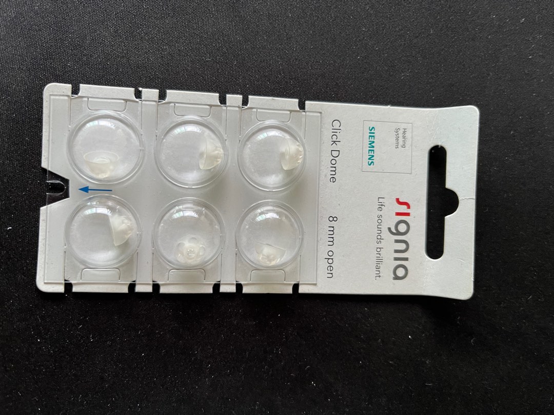 Signia hearing aid click dome 8mm, Beauty & Personal Care, Ear Care on