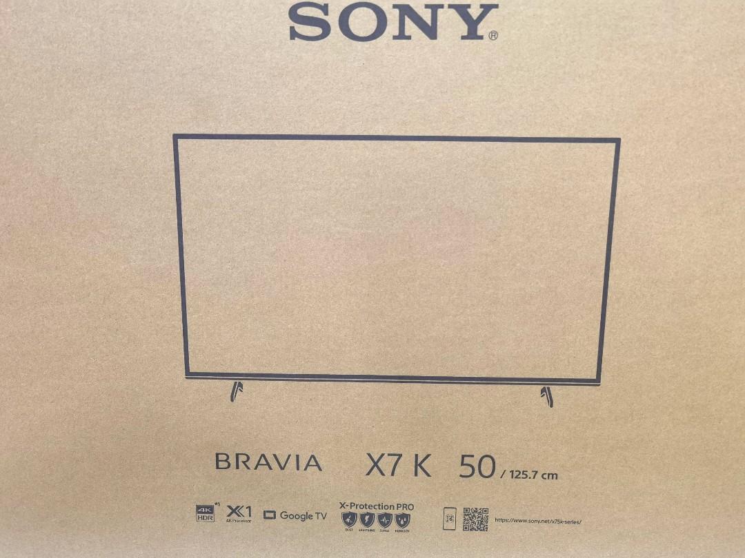 SONY 50 X75K GOOGLE TV UHD 4K HDR 2022 (NEW, 2 YEARS WARRANTY), TV