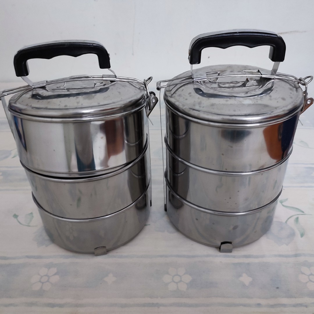 Stainless steel tiffin carrier, TV & Home Appliances, Kitchen
