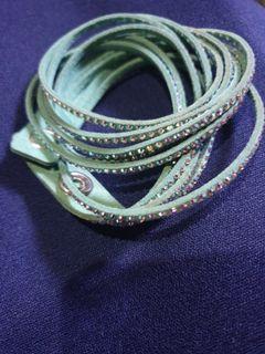SALE!!!Swarovski wrapped around bracelet