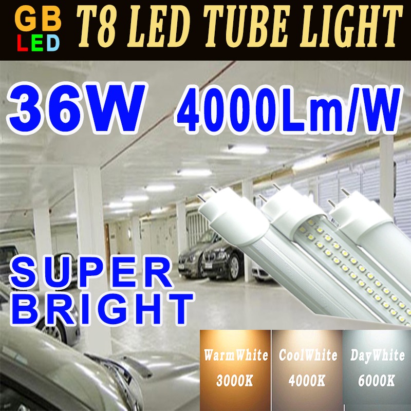 36w tube light sales lumens