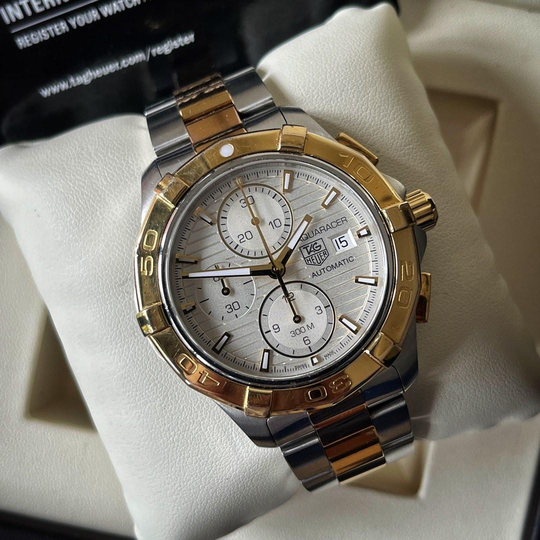 Tag Heuer Aquaracer Calibre 16 Two Tone Men s Fashion Watches