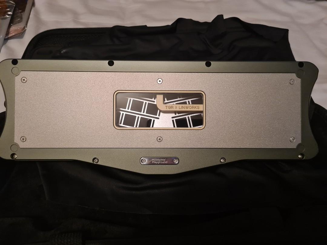 TGR x Lin Works Dolice Dark Grey mechanical keyboard + accessories