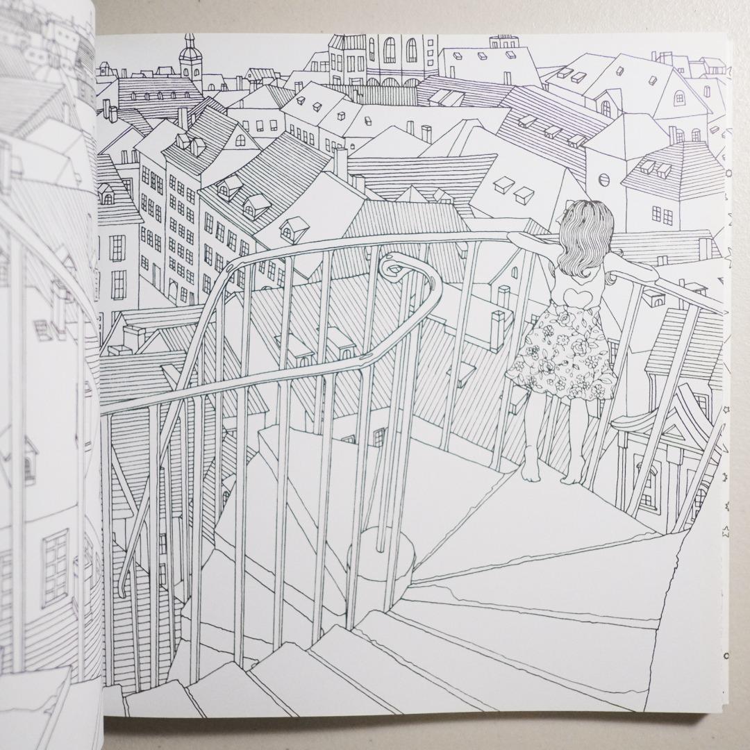 The Time Garden Coloring Book, Hobbies & Toys, Books & Magazines