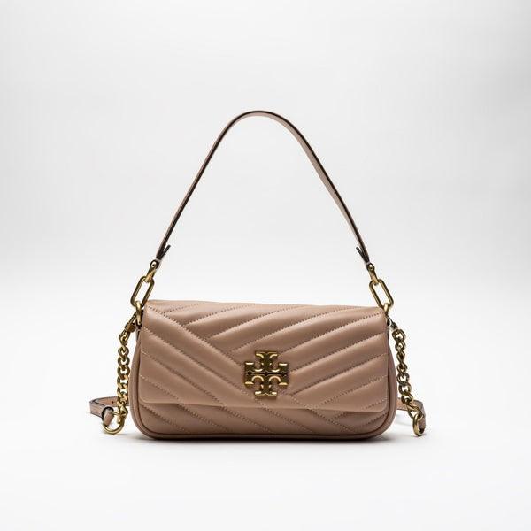 13172 TORY BURCH Kira Chevron Small Flap Shoulder Bag MEADOW SWEET