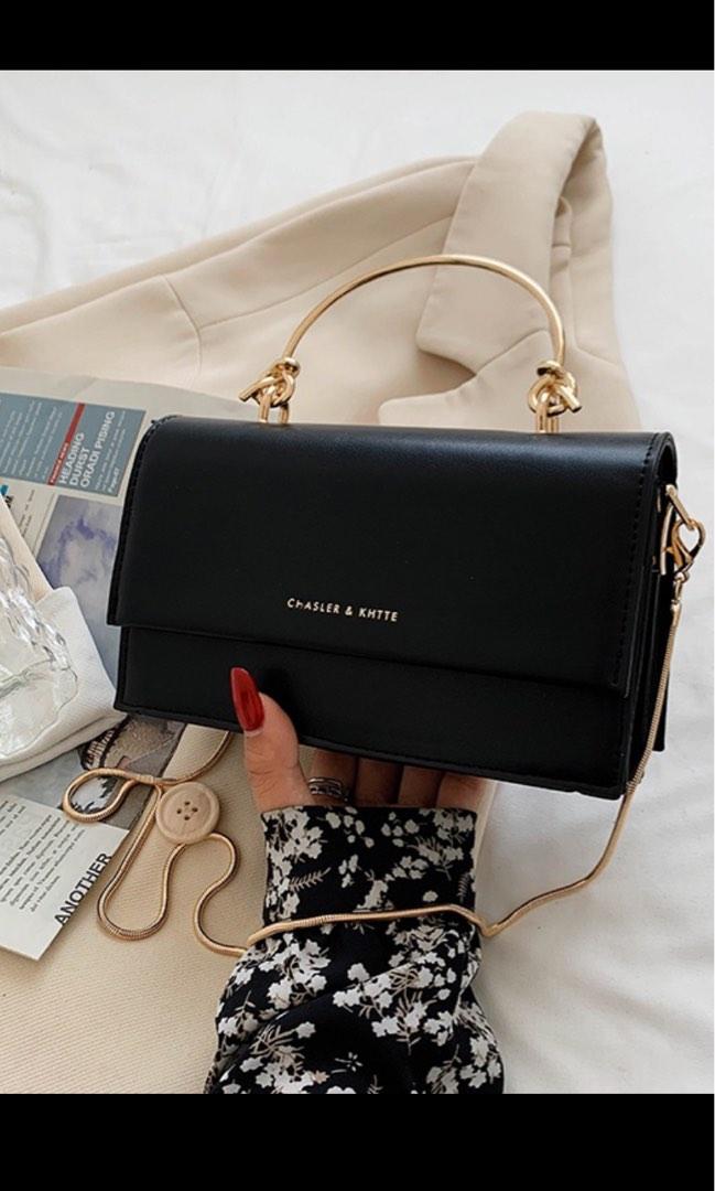 Trendy viral bag charles and keith ck sling