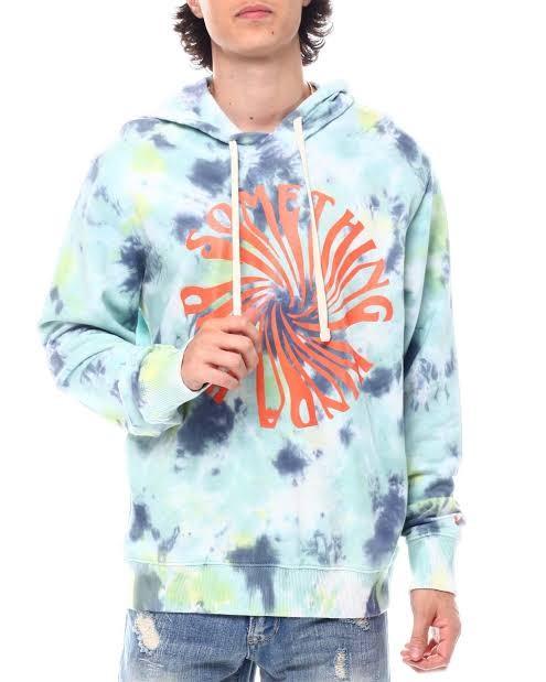 Blue Tie Dye Hoodie -  Canada