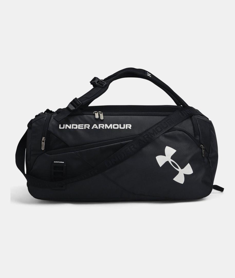 Unisex UA Under Armour Contain Duo Medium Duffle Grey Men s Fashion Bags Backpacks on Carousell