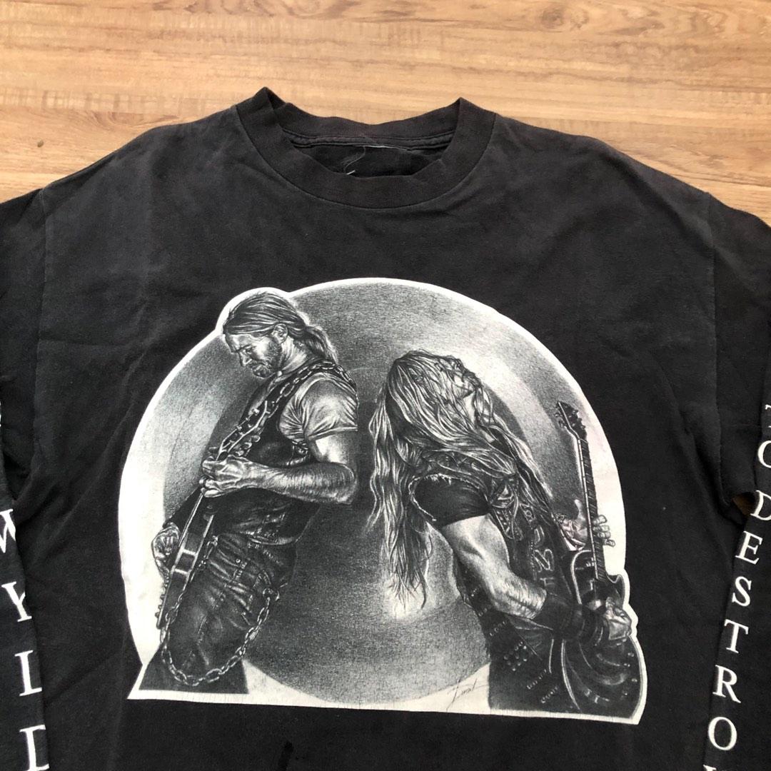Black label society long shop sleeve shirt