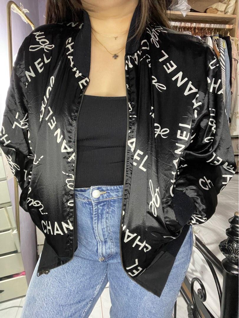 Chanel Quilted Bomber Jacket