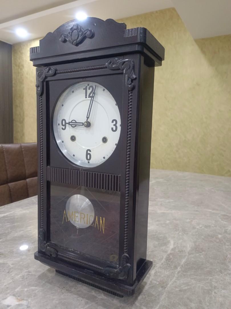 Vintage Clock, Furniture & Home Living, Home Decor, Clocks on Carousell