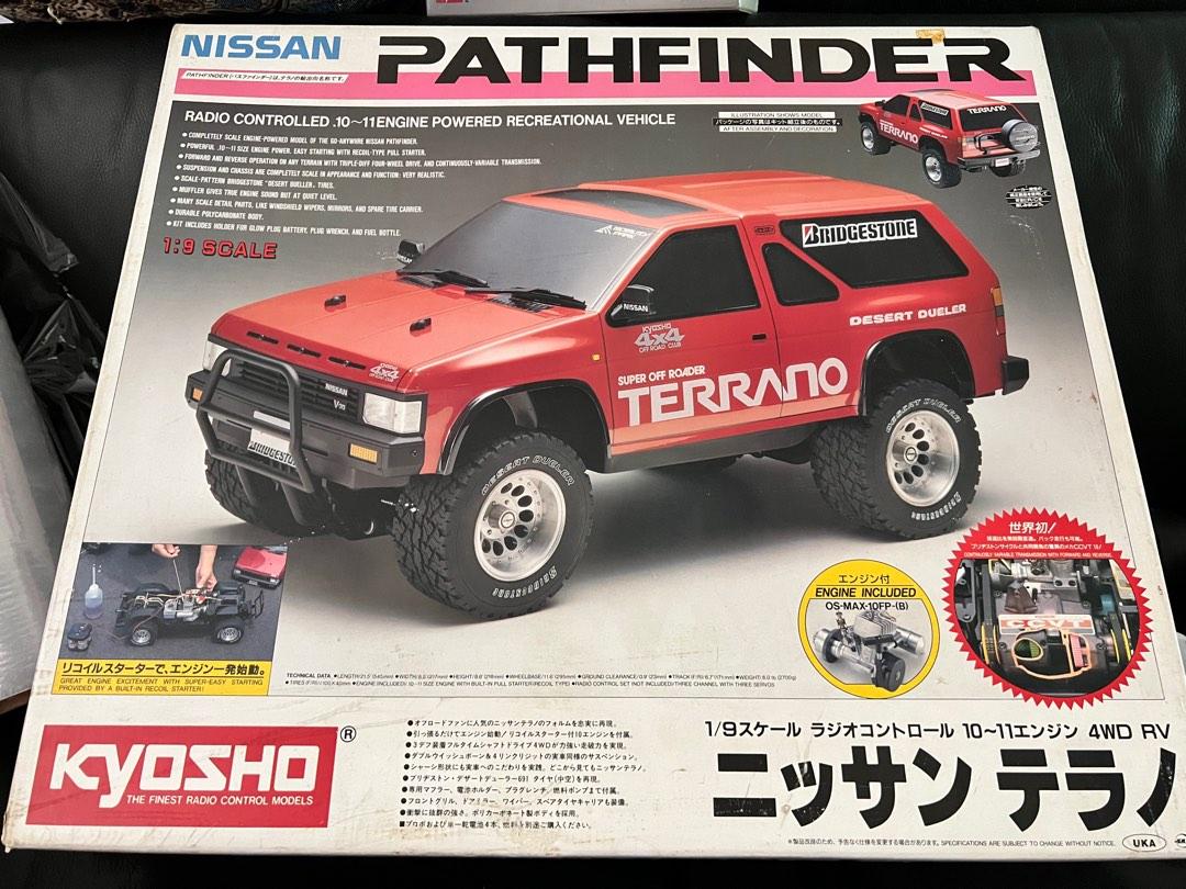 Vintage Kyosho 1/9 RC Truck - 4WD Nissan Terrano Pathfinder