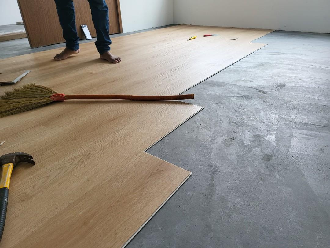 Vinyl Flooring & Cement Screeding Best Quality Best Prices, Home