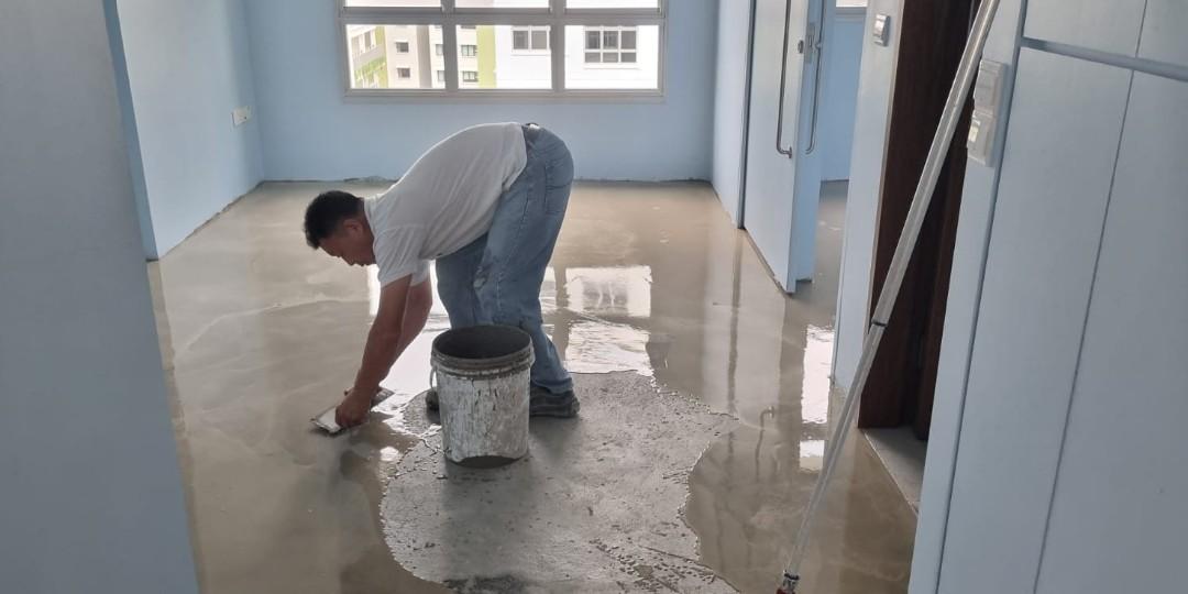 Vinyl Flooring & Cement Screeding Best Quality Best Prices, Home