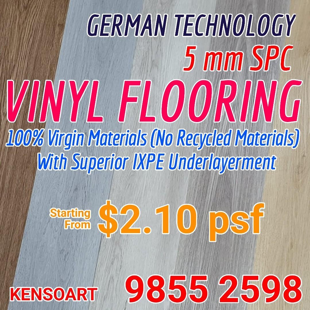 Vinyl Flooring & Cement Screeding Best Quality Best Prices, Home