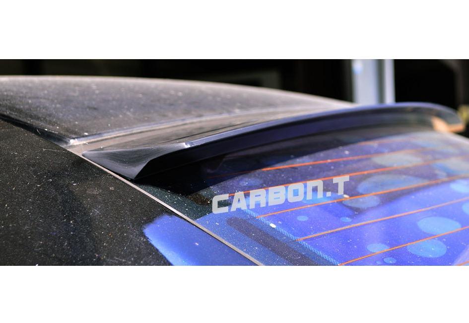 V-Style Rear Roof Visor PUF Material Spoiler Metallic Grey Colour for ...