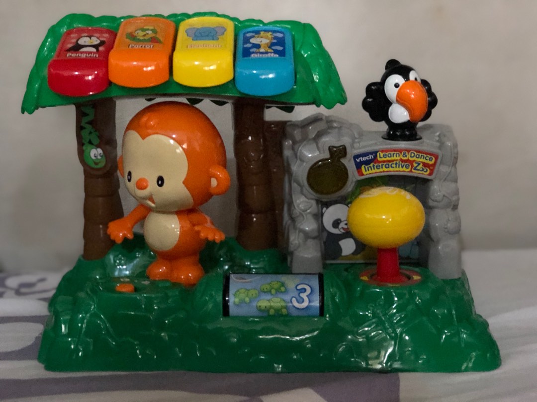 Vtech Baby Learn & Dance Interactive Zoo, Babies & Kids, Infant ...