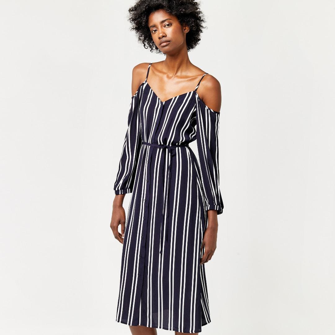 Warehouse cold on sale shoulder dress