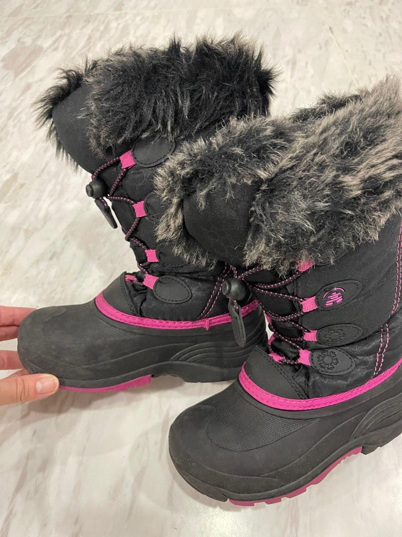 Girls size 13 top snow boots