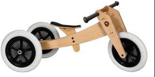 Wishbone balancing bike original 3 in 1