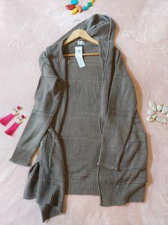 Yarn & sea hooded cardigan