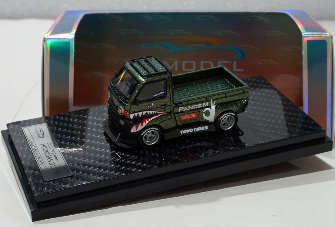 1/64 Suzuki Carry Hoonigan Pandem by YM Model resin model
