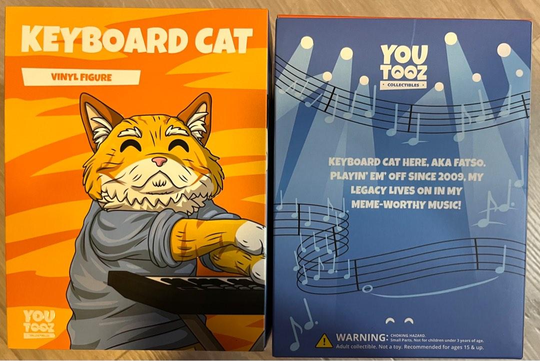YouTooz Keyboard Cat RARE Meme Collection, 興趣及遊戲, 玩具 & 遊戲類 Carousell
