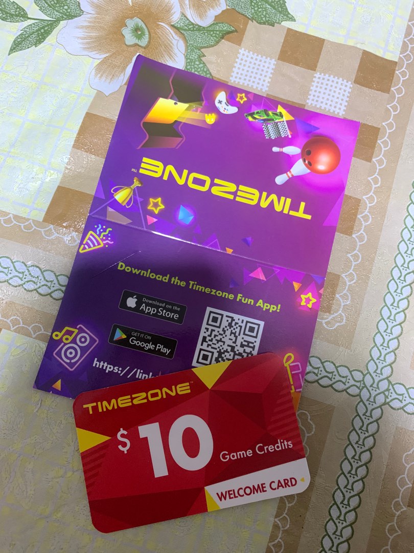 Time zone game credits, Tickets & Vouchers, Store Credits on Carousell