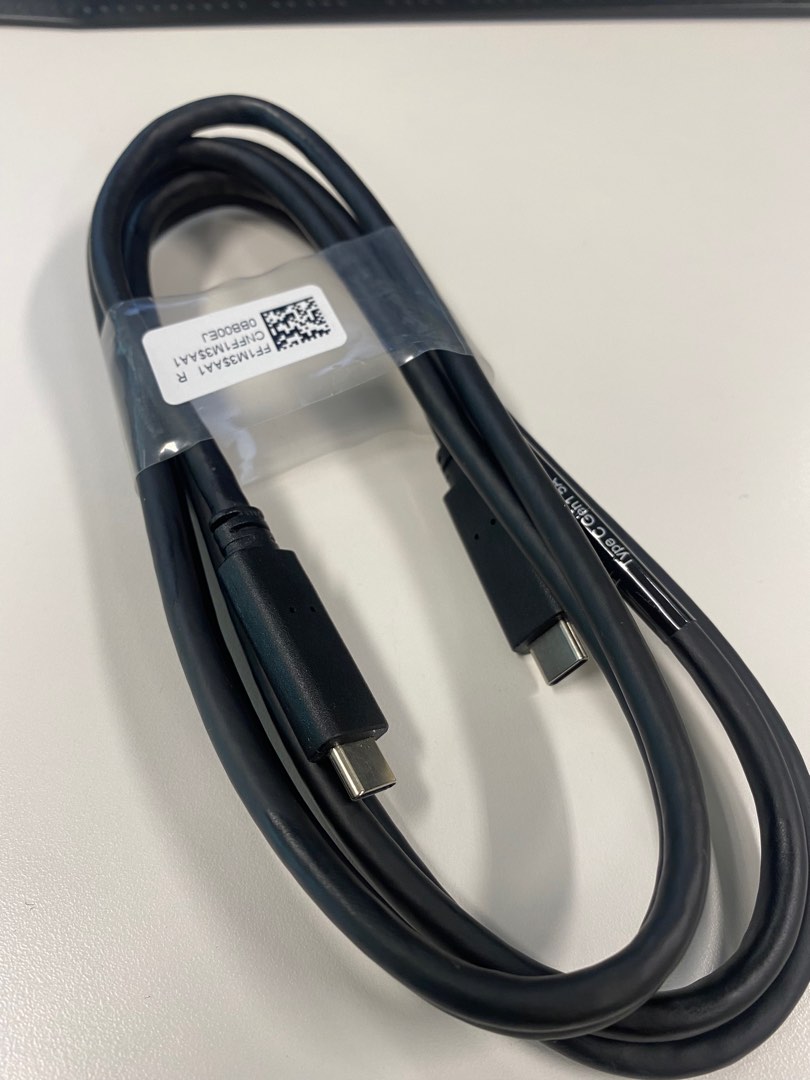 DELL 1.8M USB Type C to C Cable Gen 1, Computers & Tech, Parts
