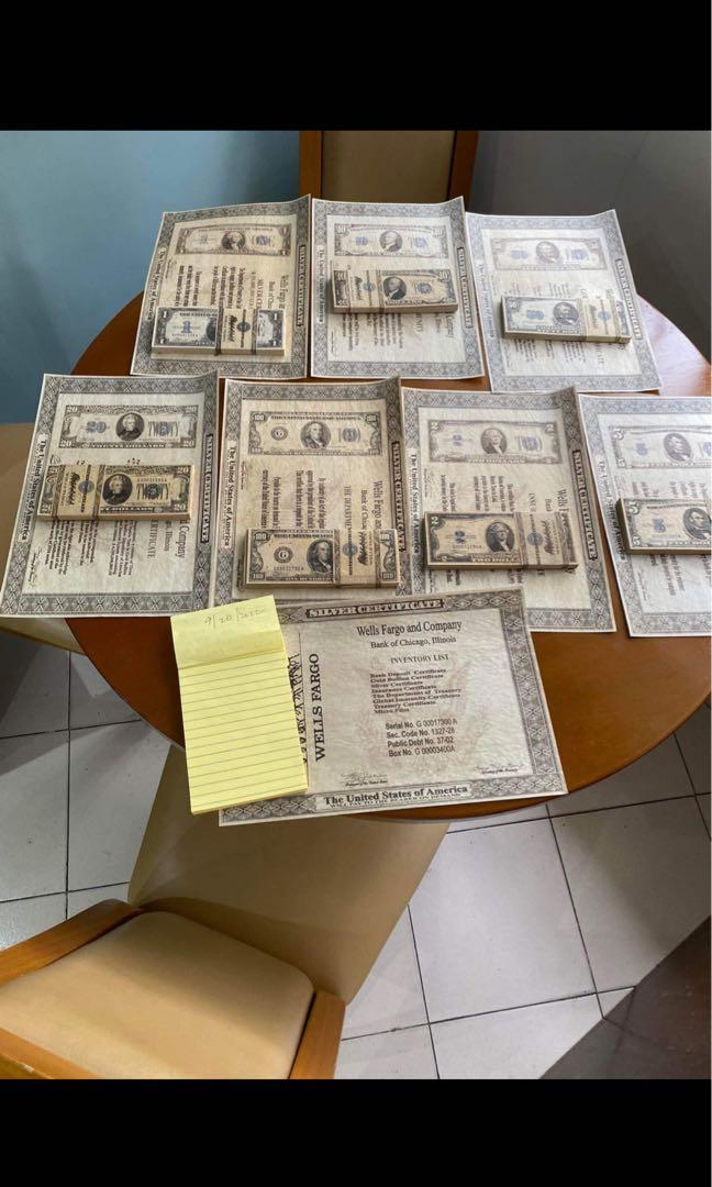 1934 Silver Certificate dollar bills Hobbies Toys Memorabilia 1934 Silver Certificate dollar bills Hobbies Toys Memorabilia