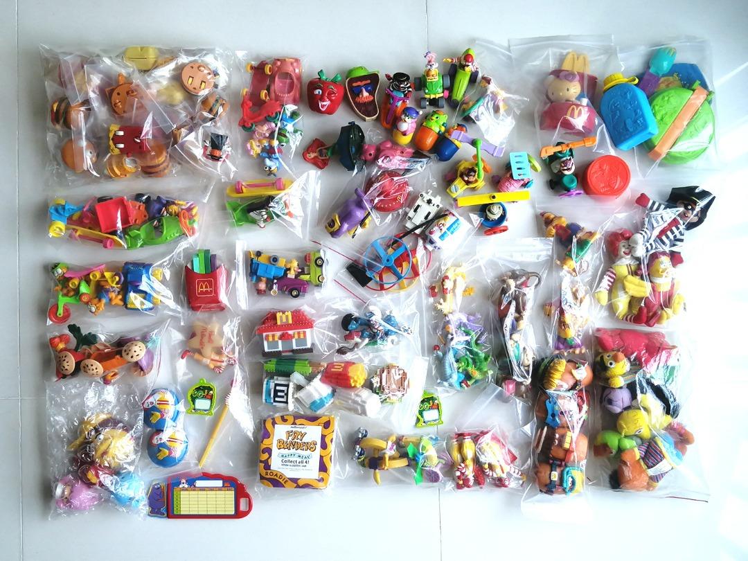 1990 McDonaldland French Fry Benders [McDonald’s Happy Meal Toys Set