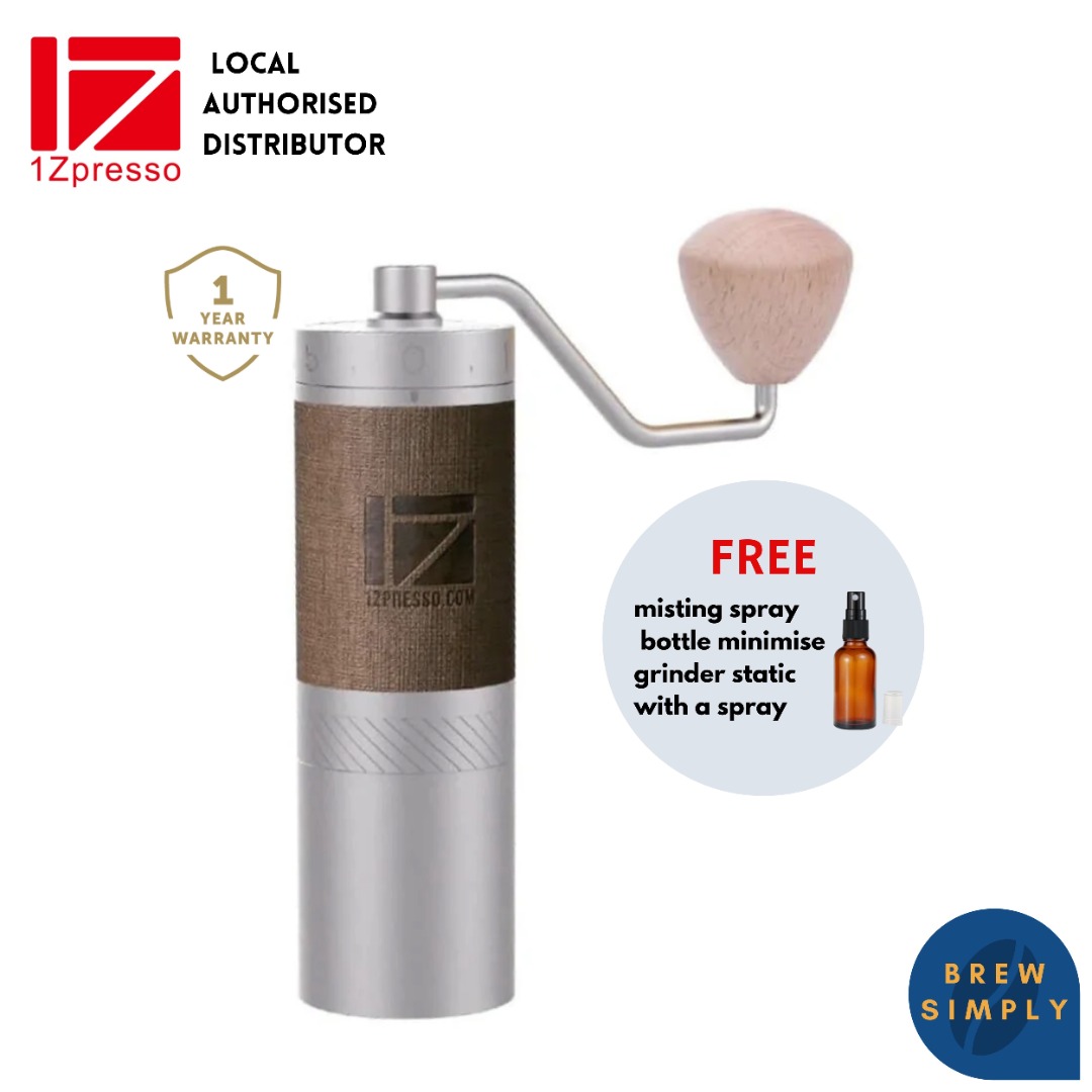 1Zpresso XPro Coffee Hand Grinder for Pour Over and Home Espresso, TV